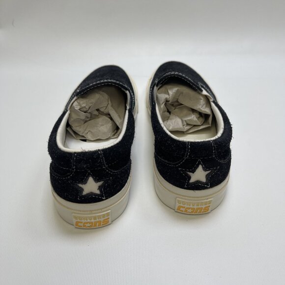 Converse x GOLF le FLEUR One Star Slip Pro Shoes Slip-On Black Women Sz 9.5 NEW - Picture 3 of 13